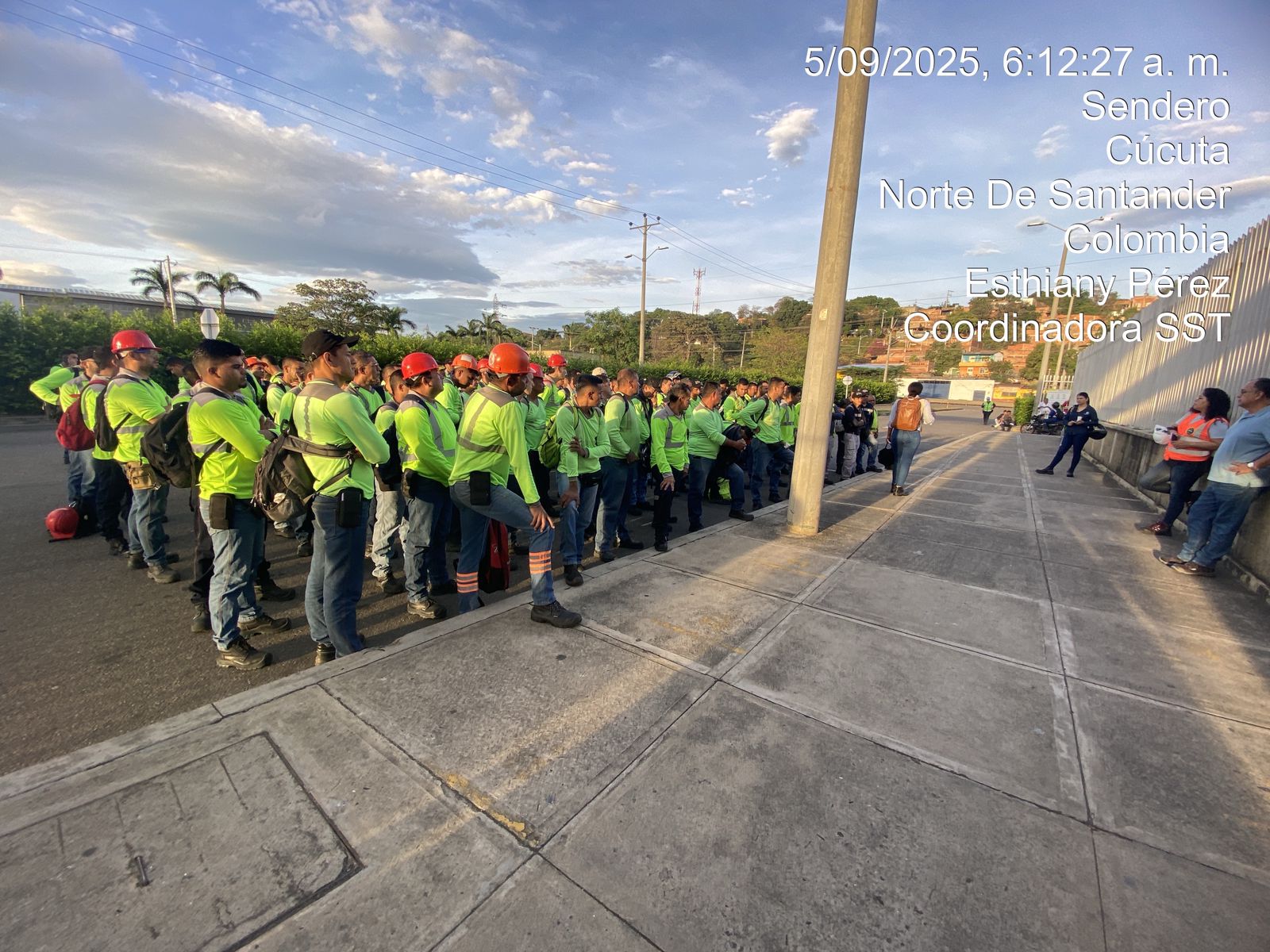 Evidencia de capacitación